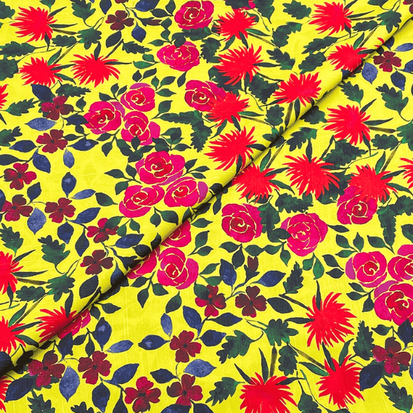 Raw Silk Print D107